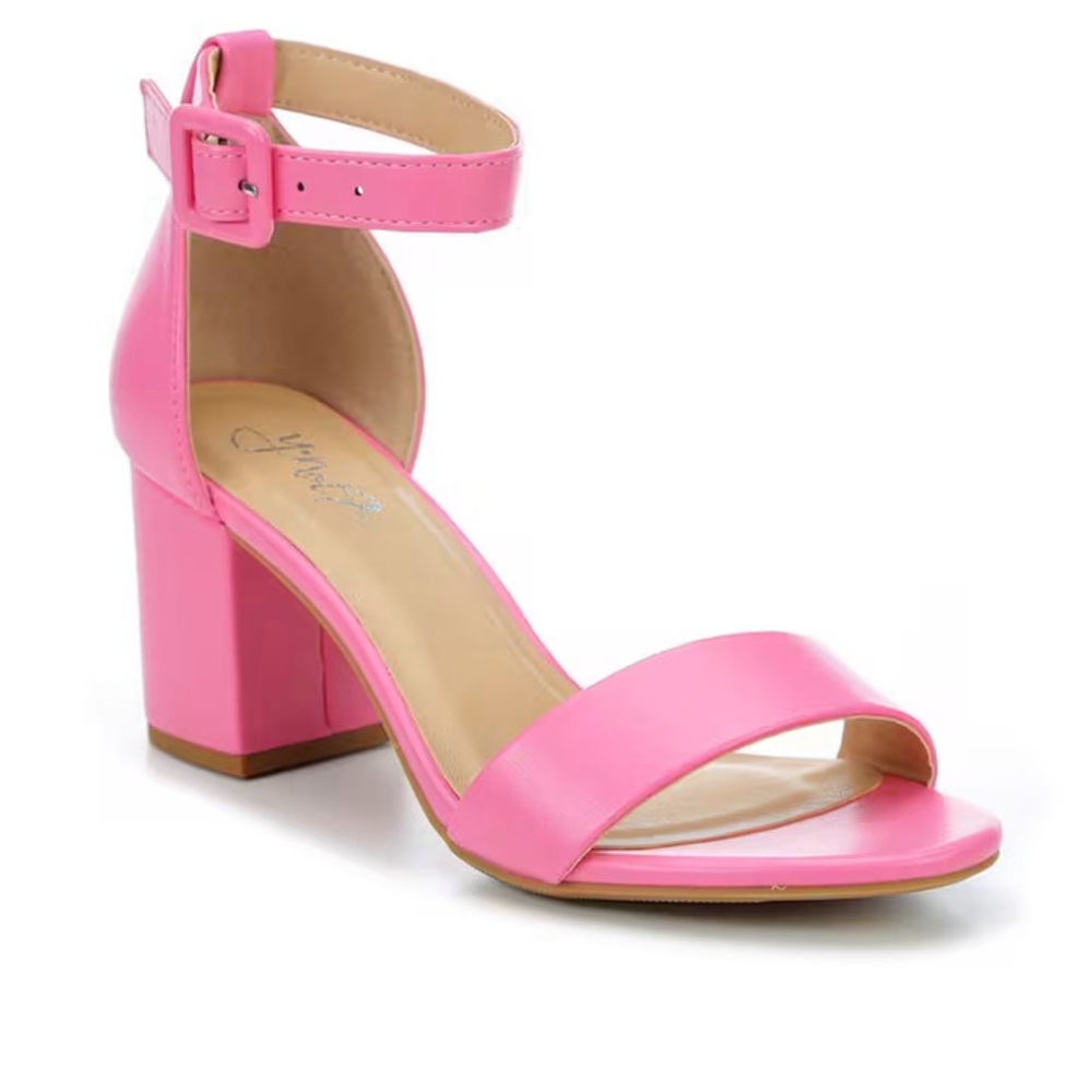 Hot Pink Y-Not Cake Heeled Sandals 💖✨